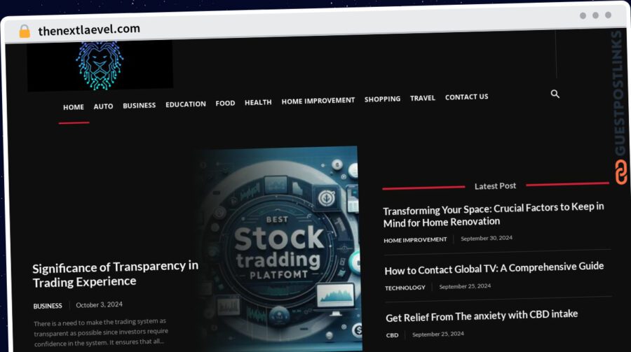 Publish Guest Post on thenextlaevel.com