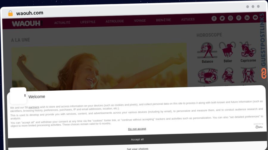 Publish Guest Post on waouh.com