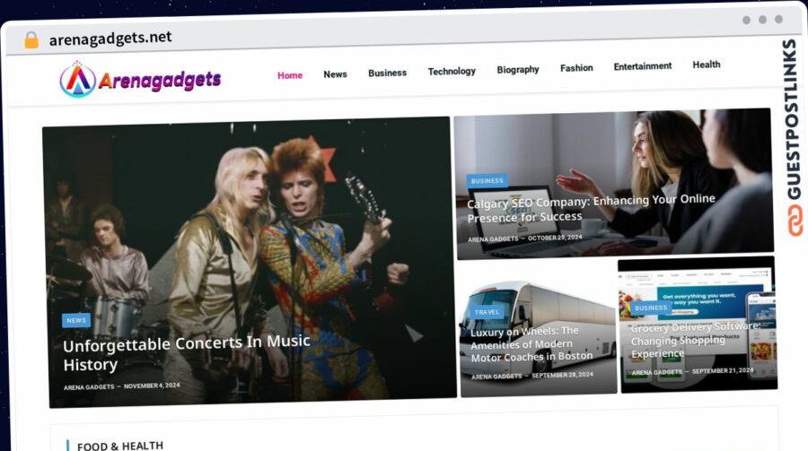 Publish Guest Post on arenagadgets.net