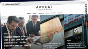 Publish Guest Post on avocatspecialise.fr