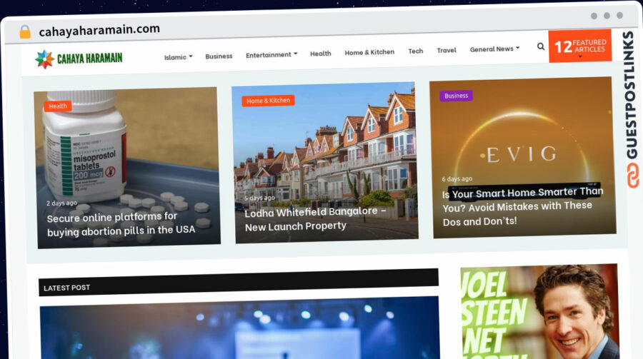 Publish Guest Post on cahayaharamain.com