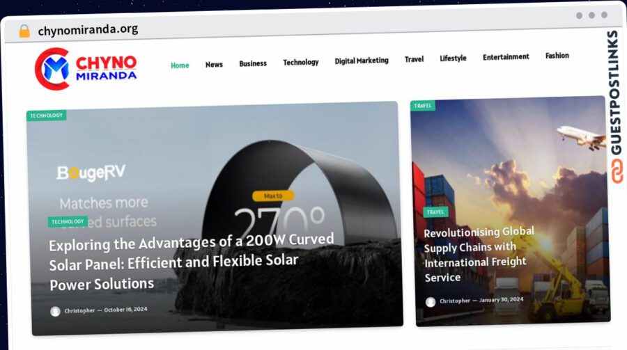 Publish Guest Post on chynomiranda.org