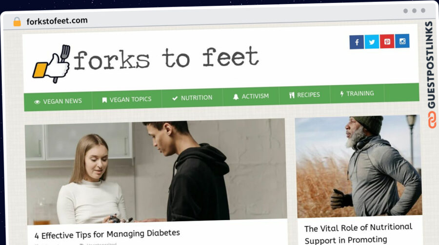 Publish Guest Post on forkstofeet.com