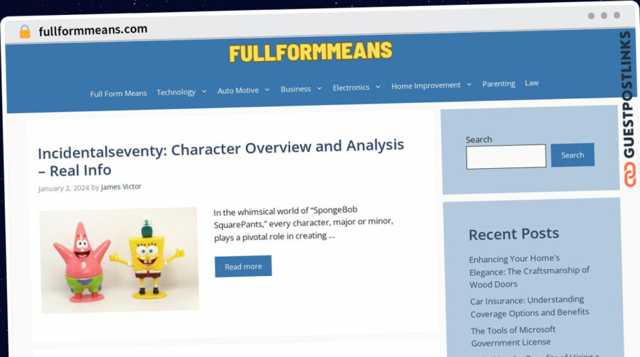 Publish Guest Post on fullformmeans.com