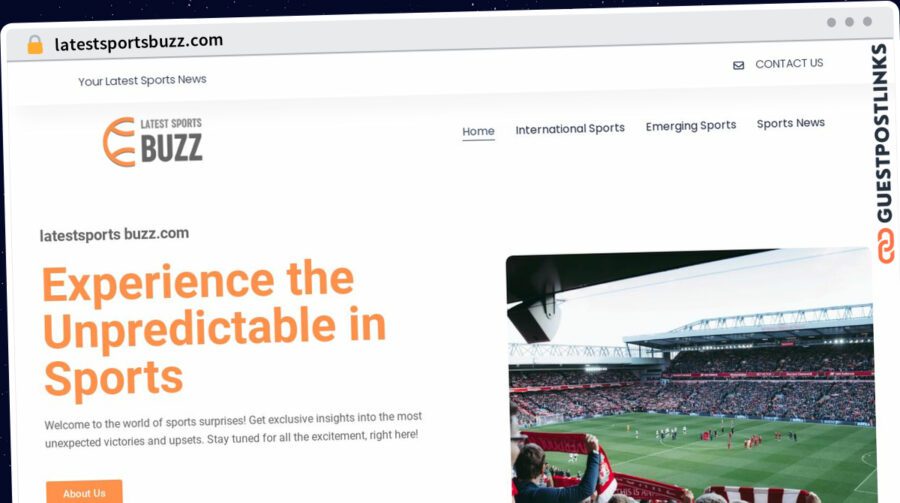 Publish Guest Post on latestsportsbuzz.com