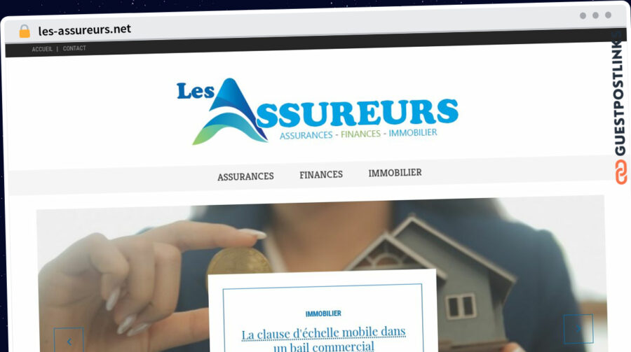 Publish Guest Post on les-assureurs.net