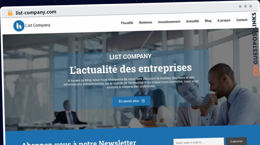 Publish Guest Post on list-company.com