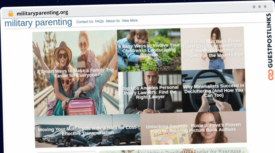Publish Guest Post on militaryparenting.org