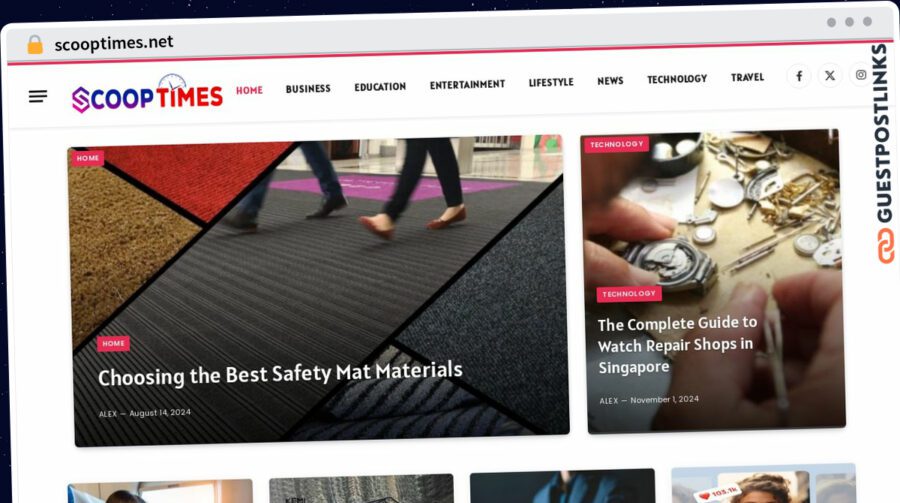 Publish Guest Post on scooptimes.net