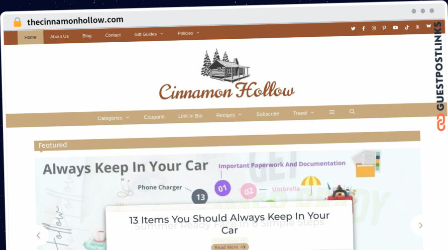 Publish Guest Post on thecinnamonhollow.com