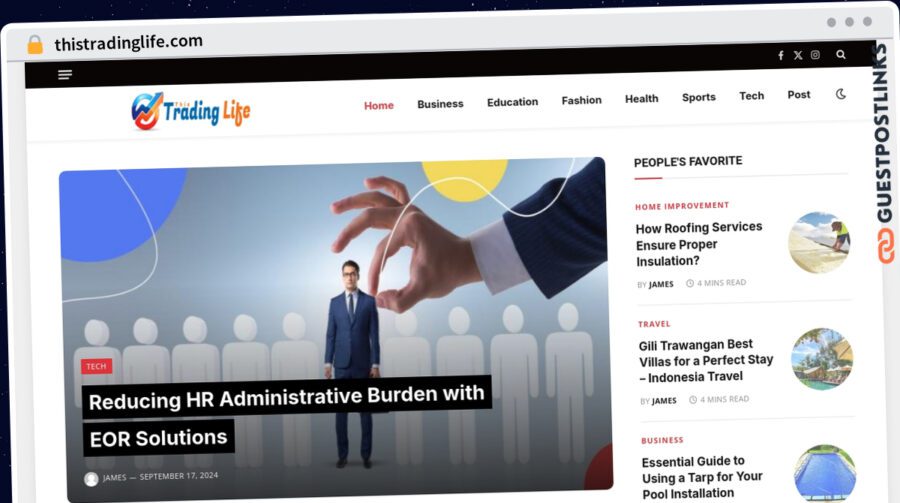 Publish Guest Post on thistradinglife.com