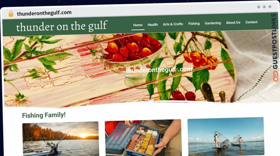 Publish Guest Post on thunderonthegulf.com