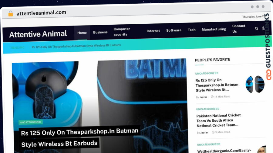 Publish Guest Post on attentiveanimal.com