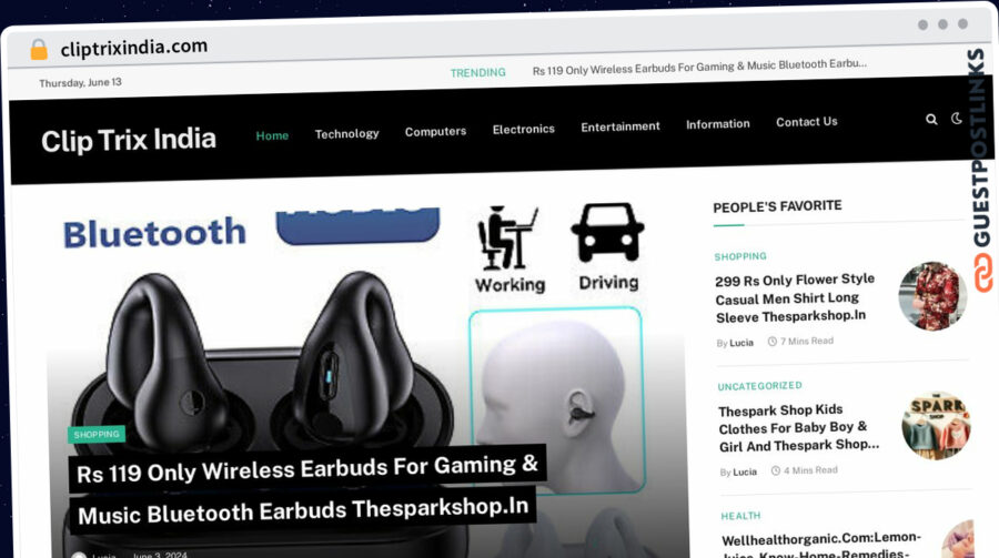 Publish Guest Post on cliptrixindia.com