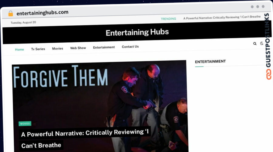 Publish Guest Post on entertaininghubs.com
