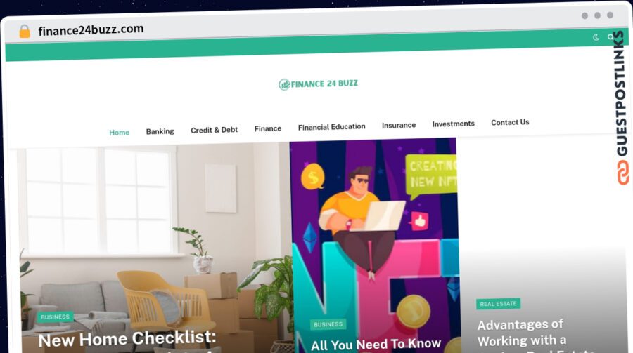 Publish Guest Post on finance24buzz.com