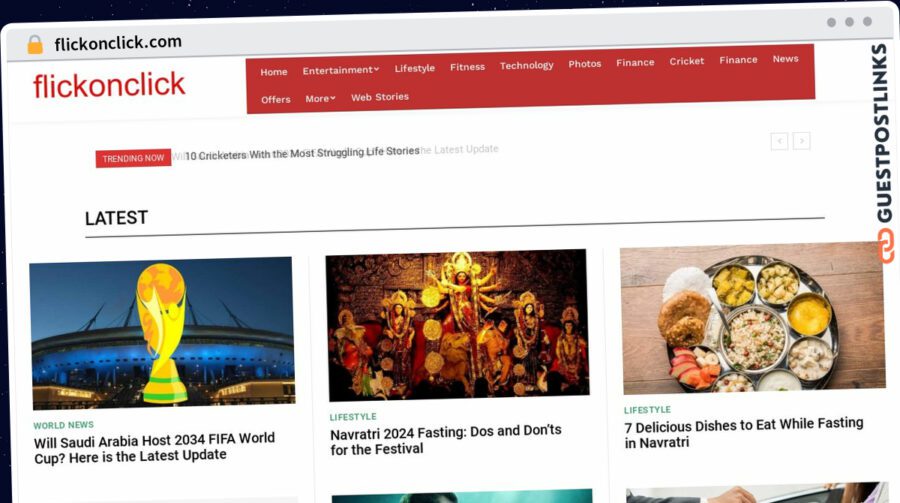 Publish Guest Post on flickonclick.com