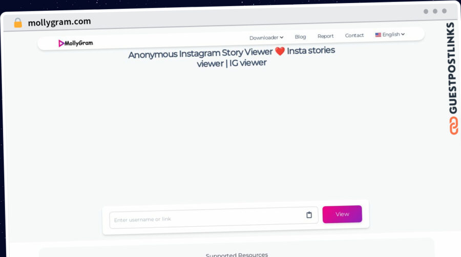Publish Guest Post on mollygram.com