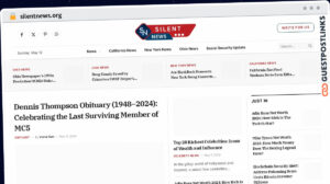 Publish Guest Post on silentnews.org