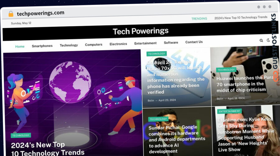 Publish Guest Post on techpowerings.com