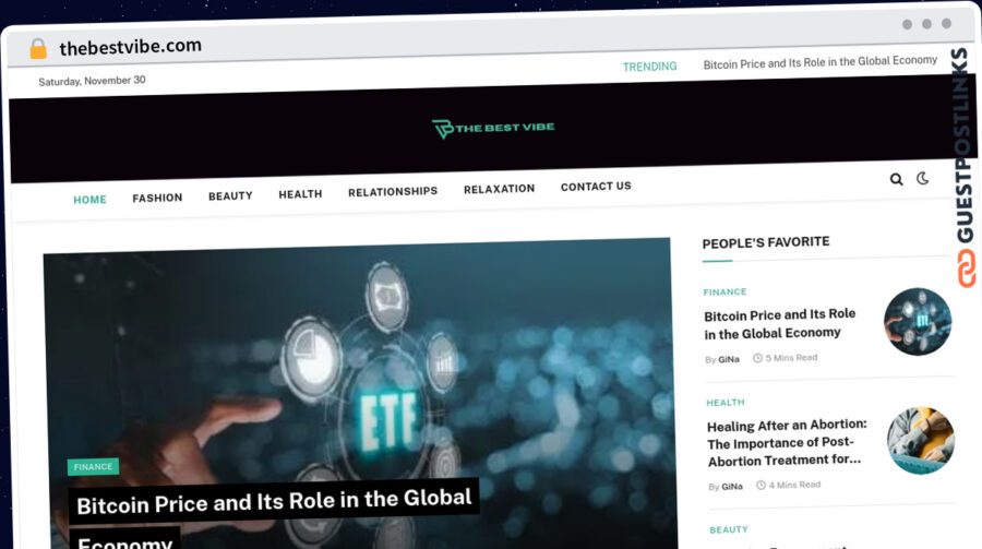 Publish Guest Post on thebestvibe.com