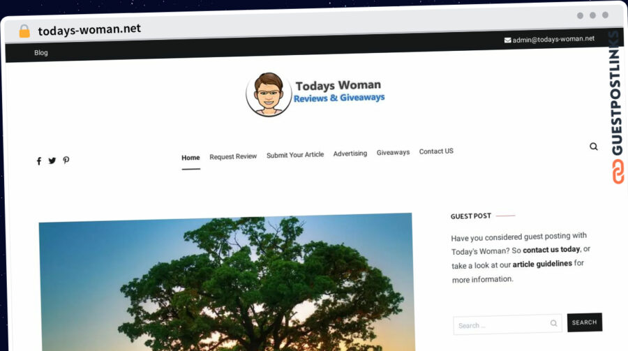 Publish Guest Post on todays-woman.net