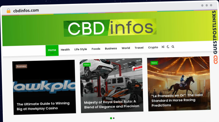 Publish Guest Post on cbdinfos.com