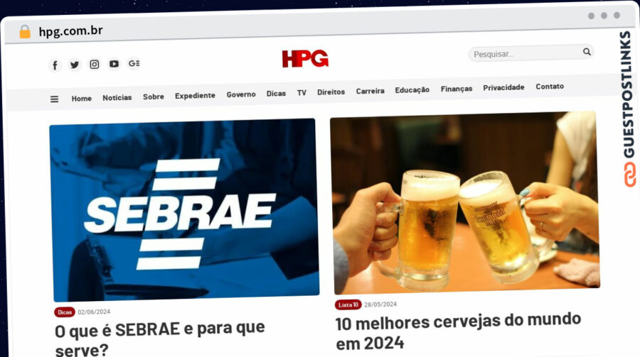 Publish Guest Post on hpg.com.br