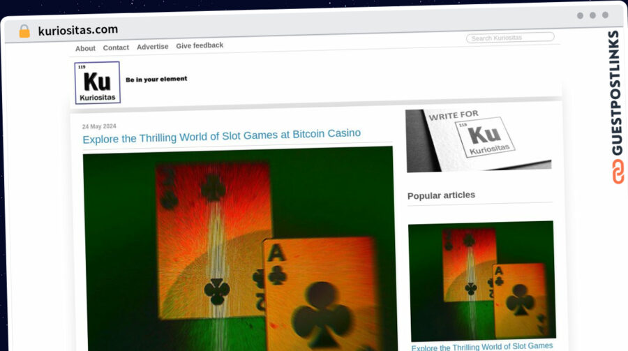 Publish Guest Post on kuriositas.com