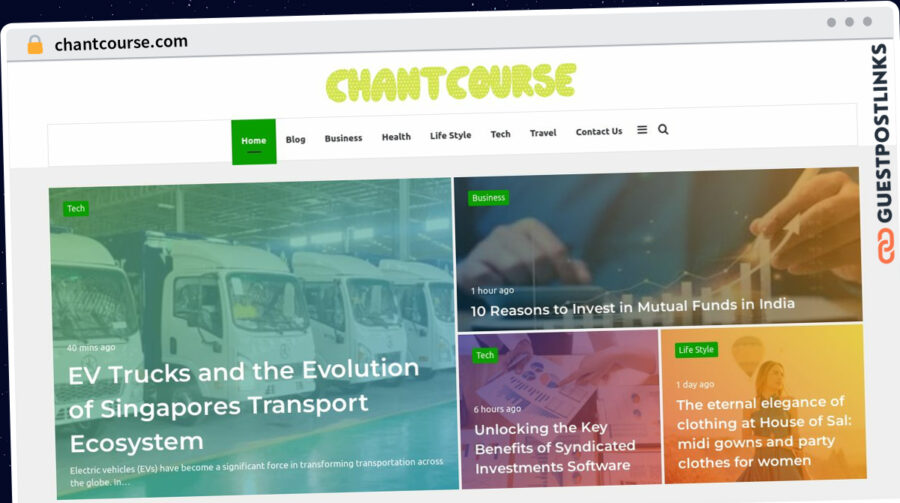 Publish Guest Post on chantcourse.com