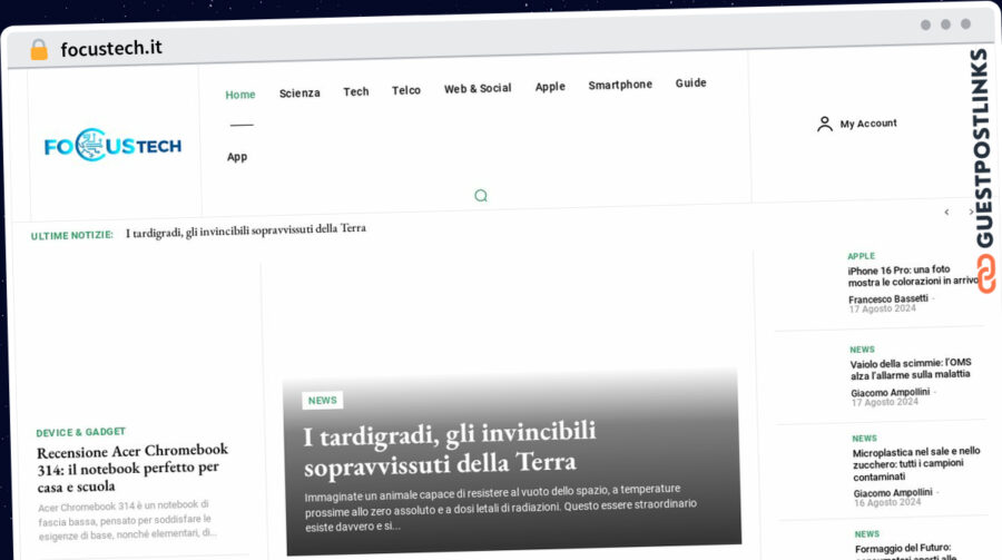 Publish Guest Post on focustech.it