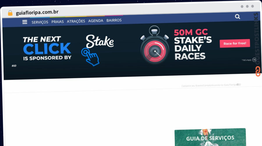 Publish Guest Post on guiafloripa.com.br