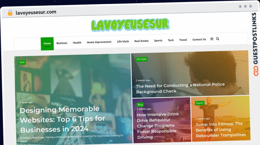 Publish Guest Post on lavoyeusesur.com