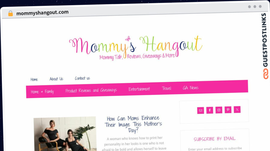 Publish Guest Post on mommyshangout.com