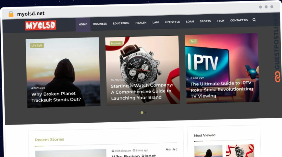 Publish Guest Post on myolsd.net