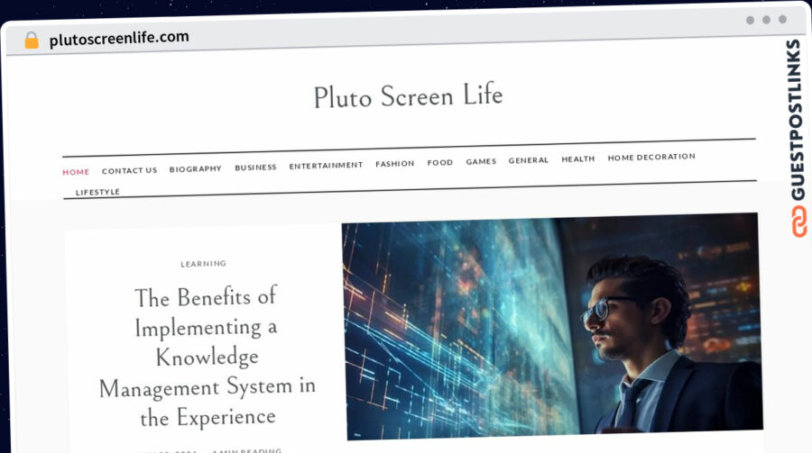 Publish Guest Post on plutoscreenlife.com
