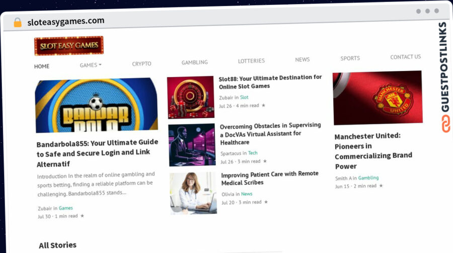 Publish Guest Post on sloteasygames.com