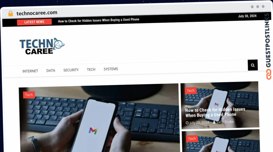 Publish Guest Post on technocaree.com