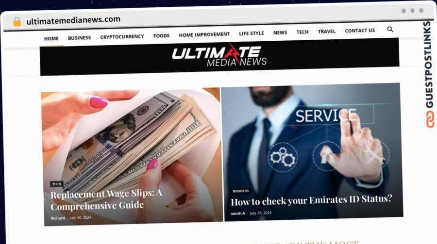 Publish Guest Post on ultimatemedianews.com