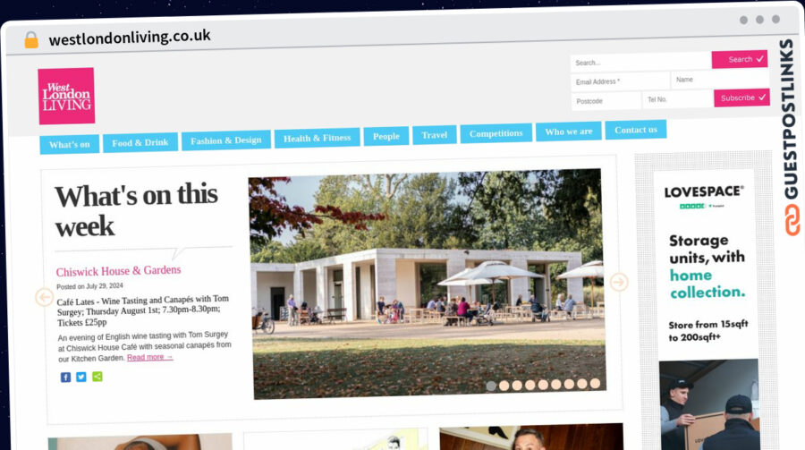 Publish Guest Post on westlondonliving.co.uk