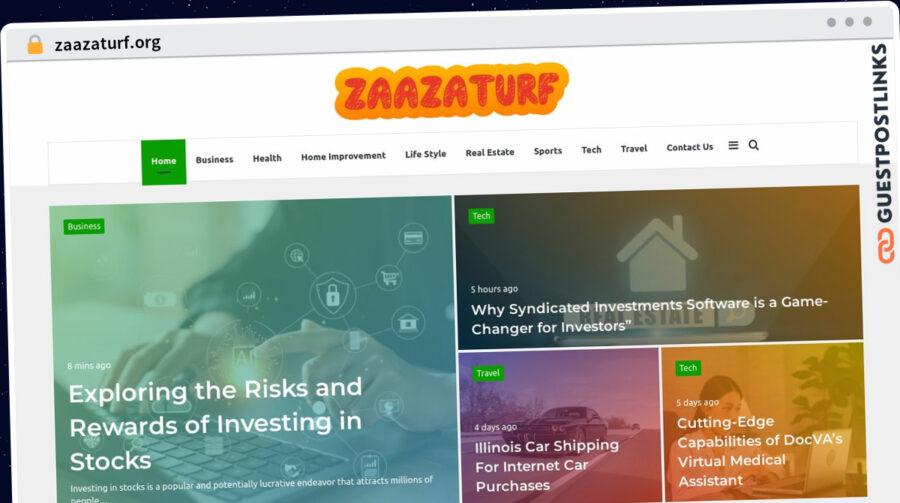 Publish Guest Post on zaazaturf.org