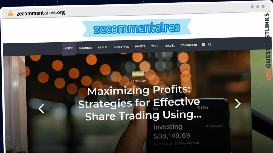 Publish Guest Post on zecommentaires.org