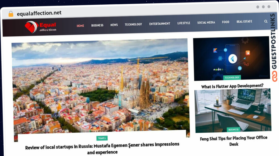 Publish Guest Post on equalaffection.net