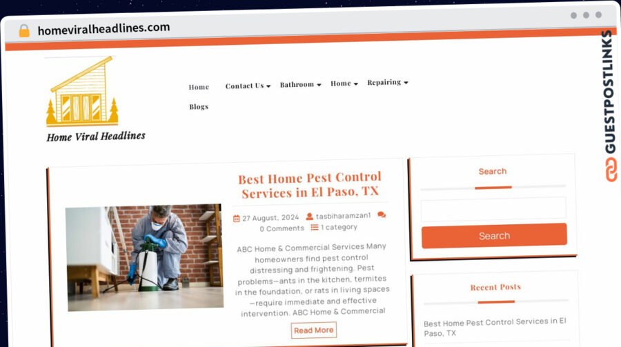 Publish Guest Post on homeviralheadlines.com