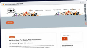 Publish Guest Post on soccerscorescenter.com