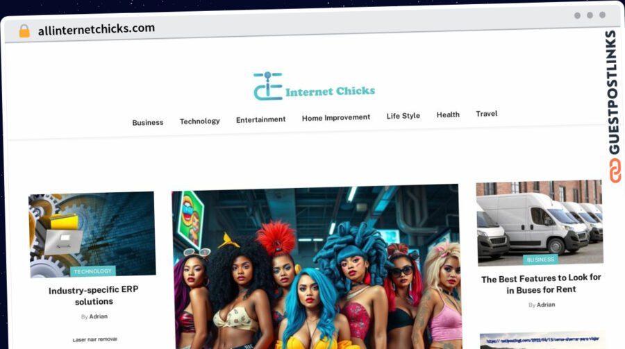 Publish Guest Post on allinternetchicks.com