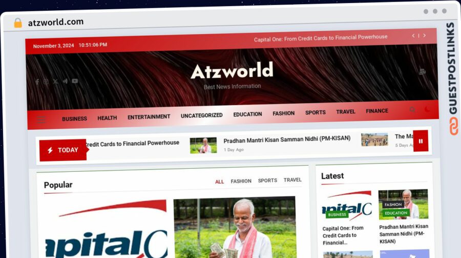 Publish Guest Post on atzworld.com