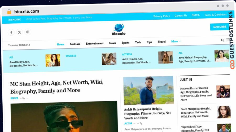 Publish Guest Post on biocele.com