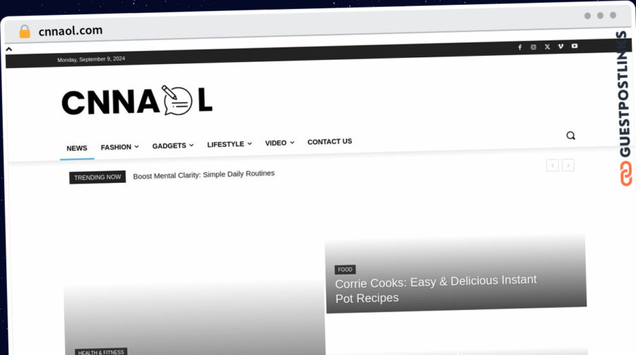 Publish Guest Post on cnnaol.com