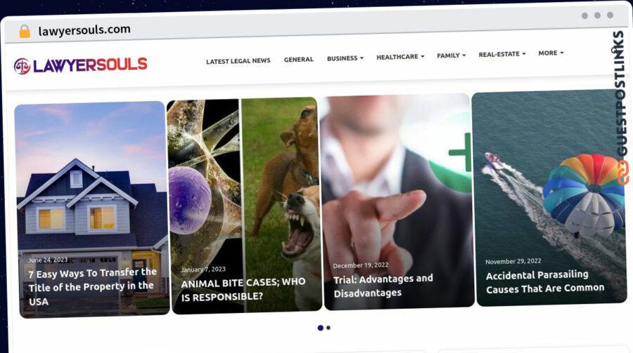 Publish Guest Post on lawyersouls.com